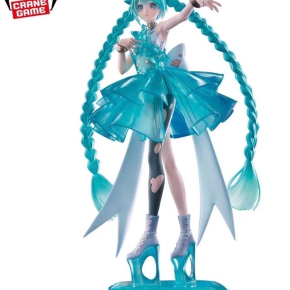 Vocaloid Banpresto Evolve Clearluxe Hatsune Miku (EmeraldGem) Figure  US Seller - Picture 2 of 6